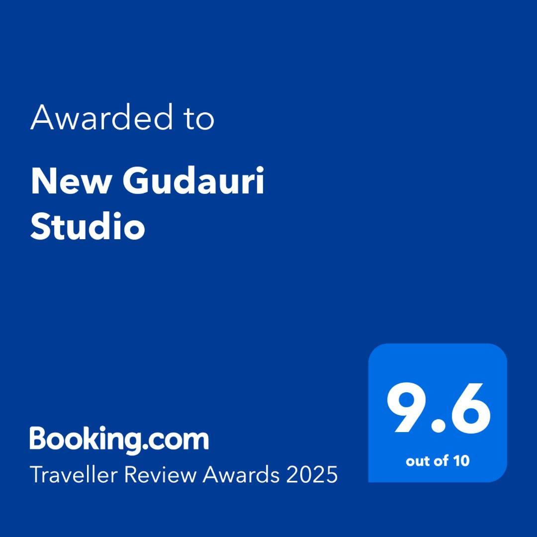 New Gudauri Studio Extérieur photo